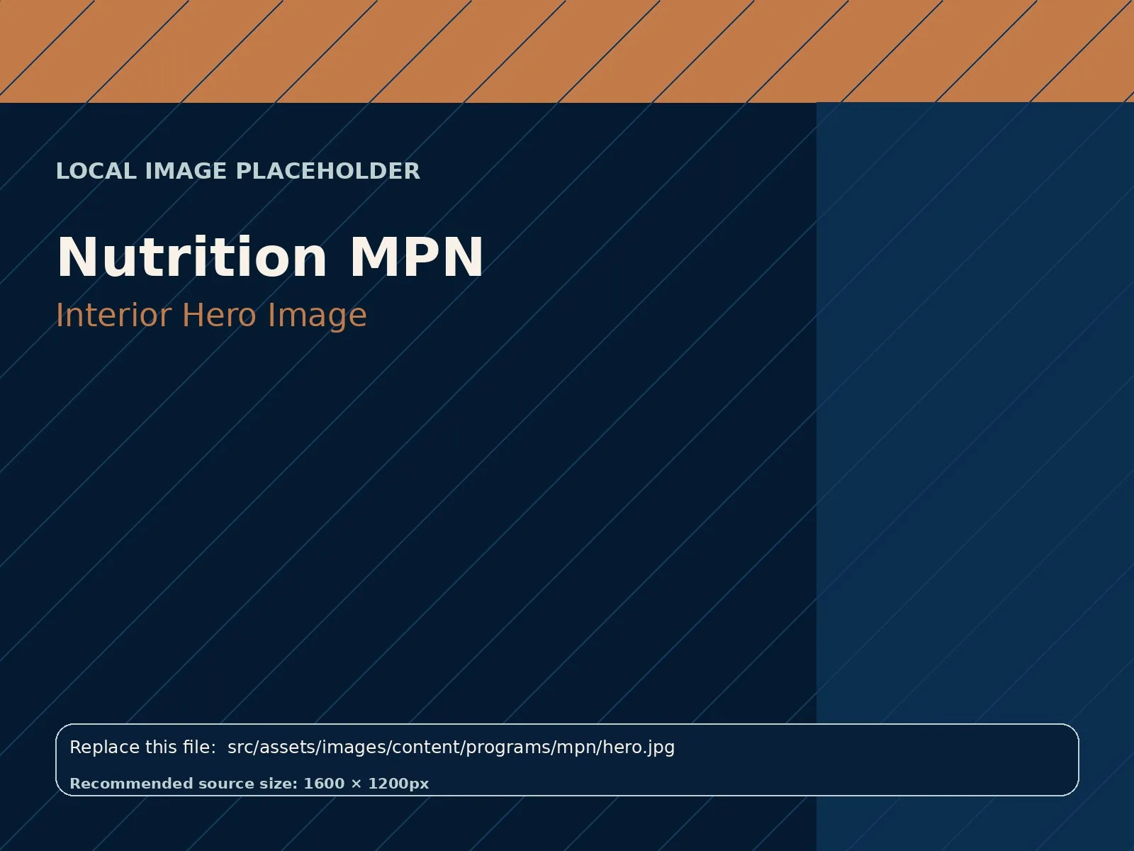 Nutrition MPN hero image