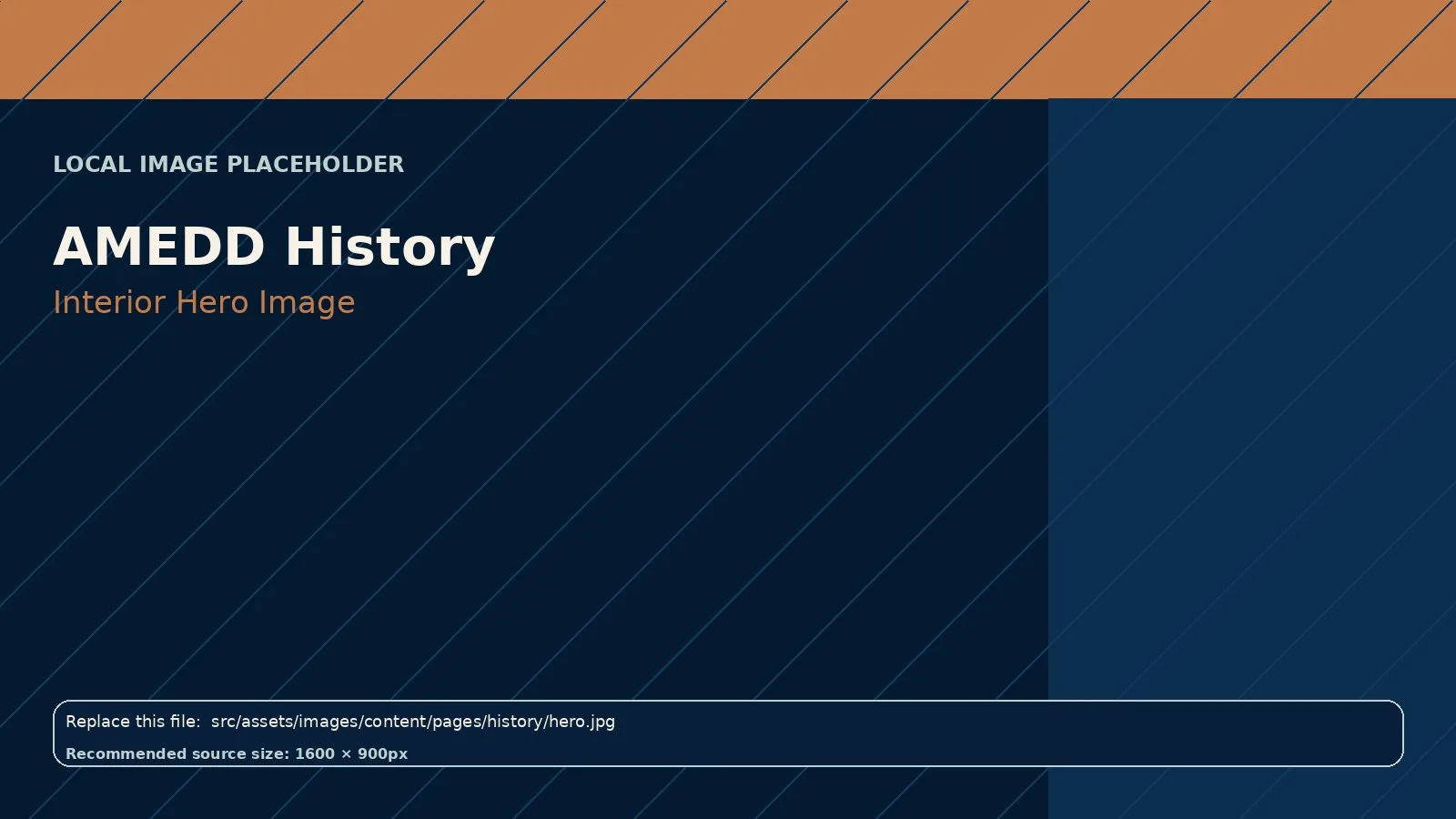 AMEDD History hero image