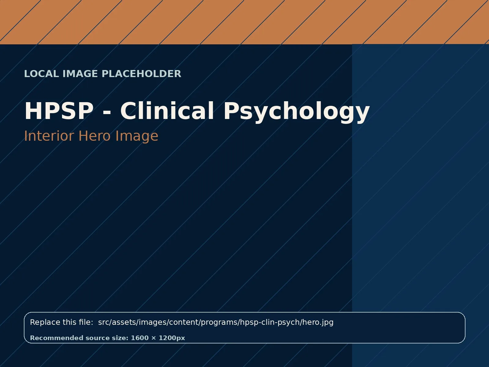 HPSP - Clinical Psychology hero image