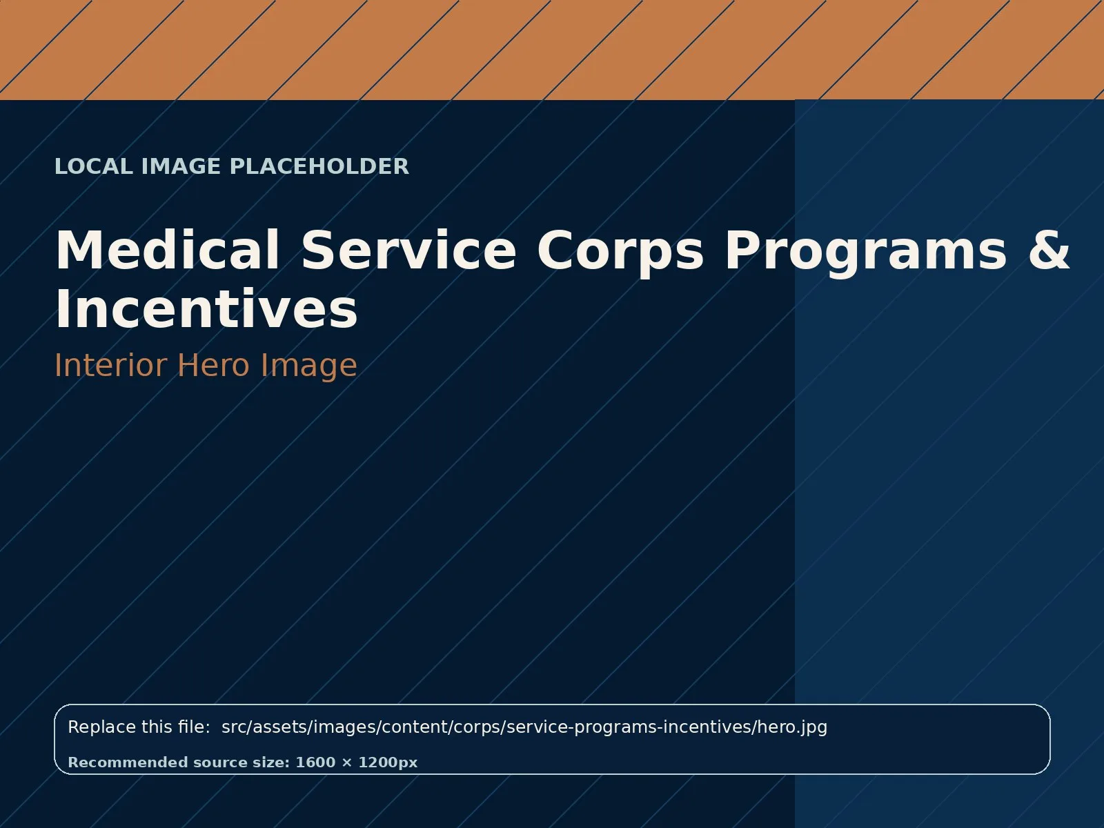 Medical Service Corps Programs & Incentives hero image