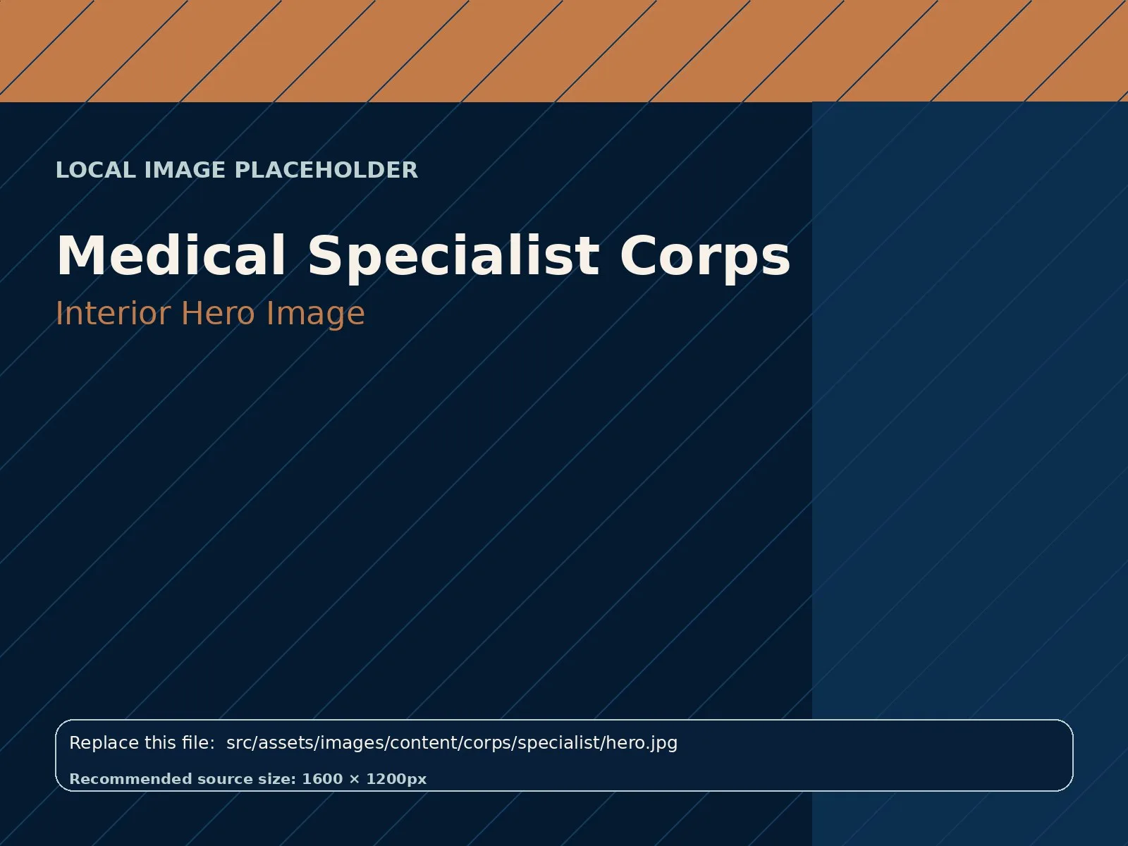 Medical Specialist Corps hero image