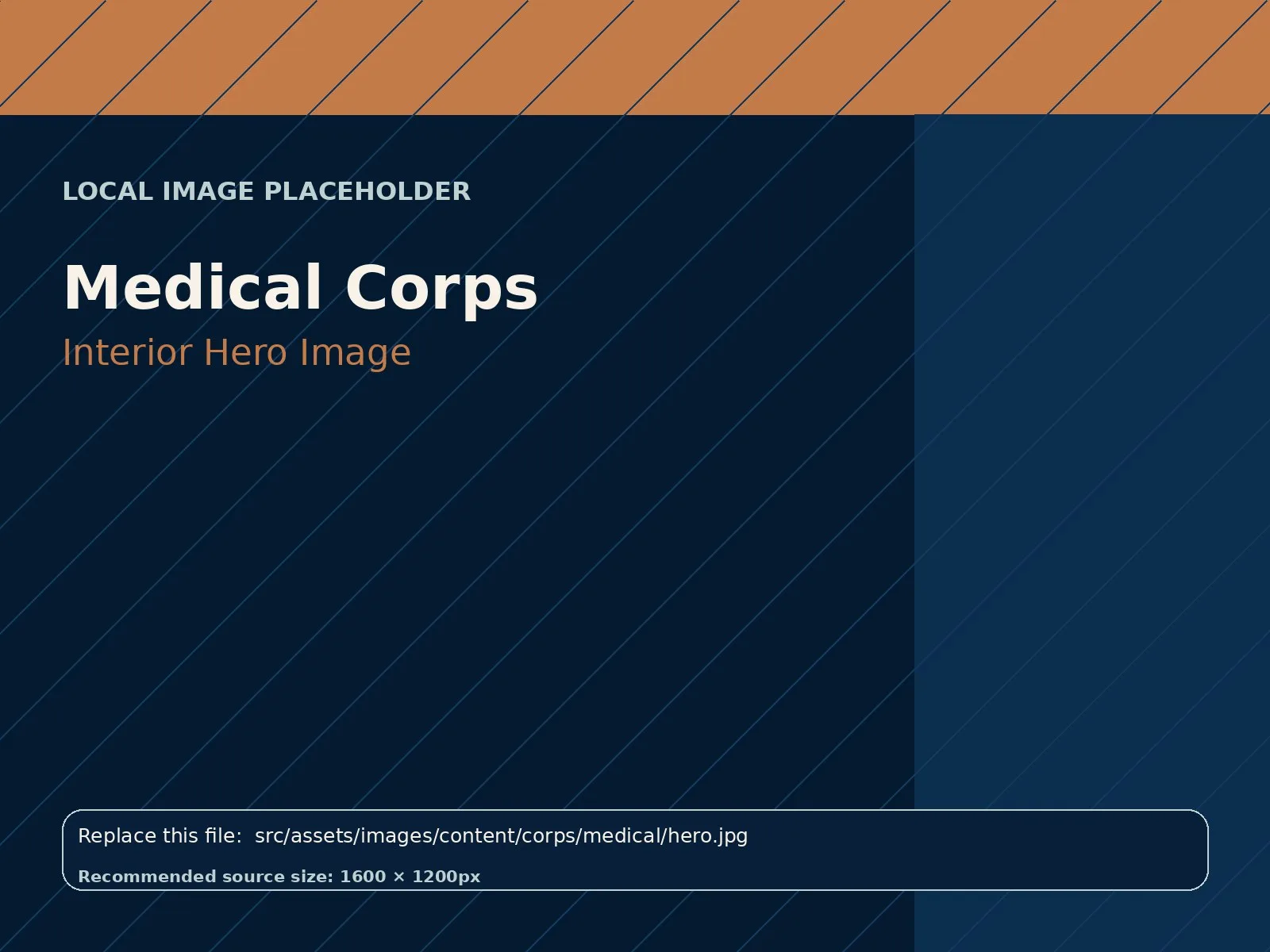 Medical Corps hero image